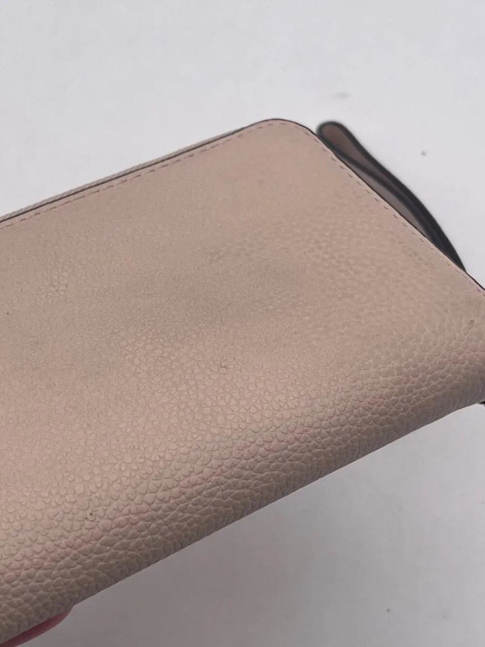 Michael Kors Jet Set Leather Phone Case Wristlet Wallet Blossom Pink T20